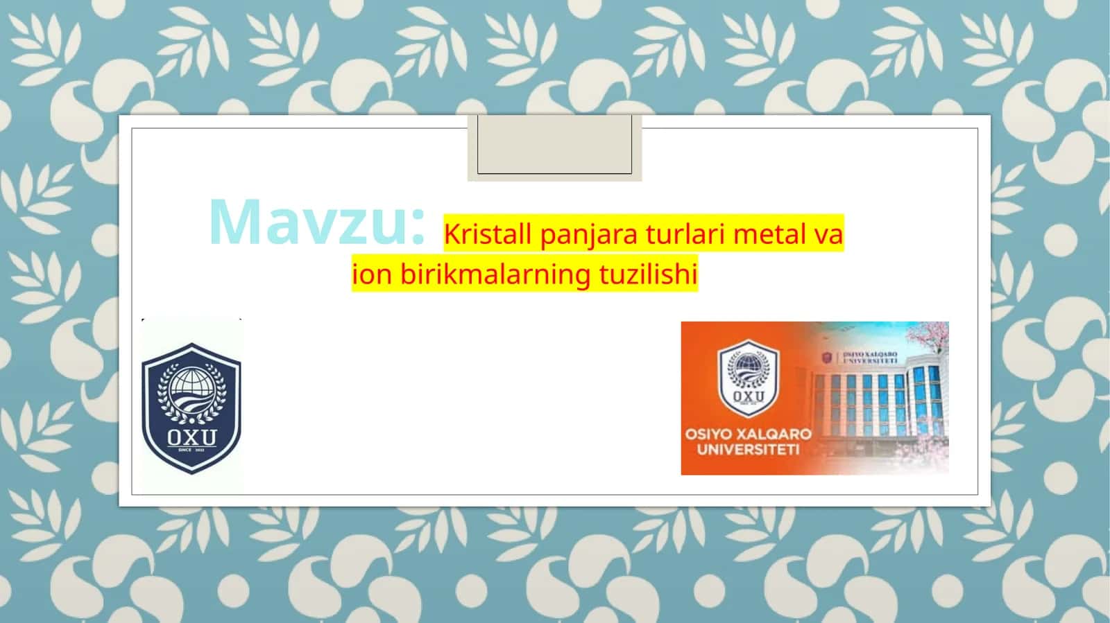 Kristallpanjara turlari