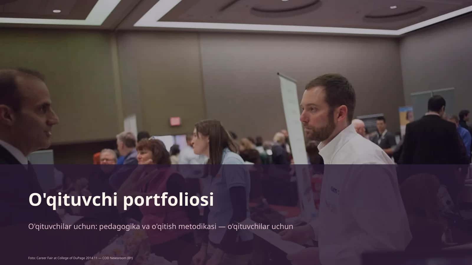 O'qituvchi portfoliosi