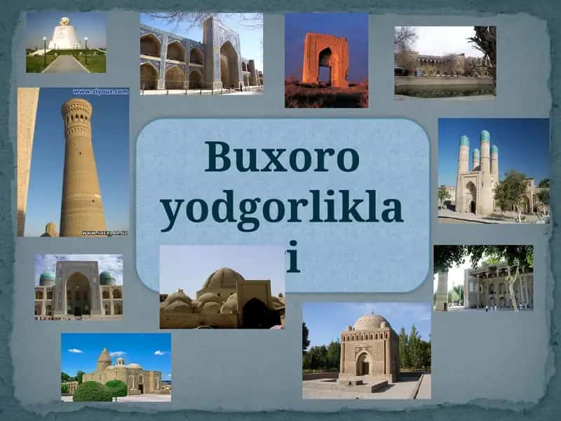 Buxoro yodgorliklari