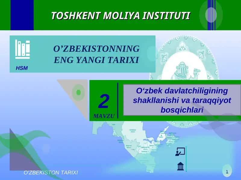 O‘zbekistonning eng yangi tarixi