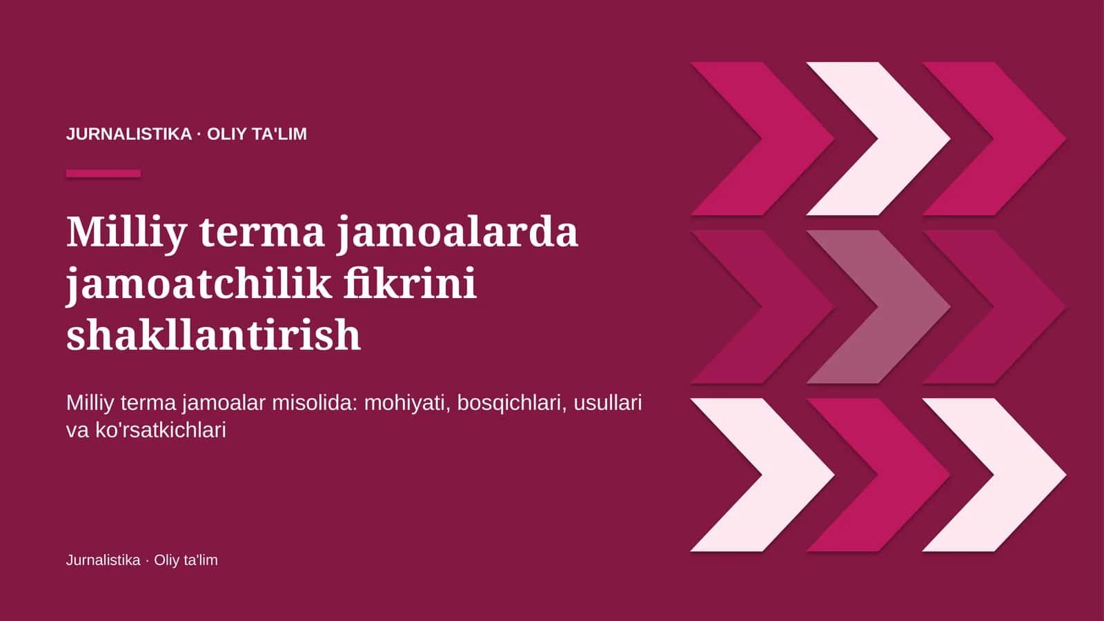 milliy terma jamoalarda jamoatchilik fikrini shakllantirish 8982