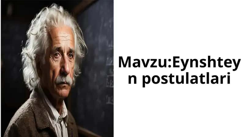 Eynshteyn postulatlari