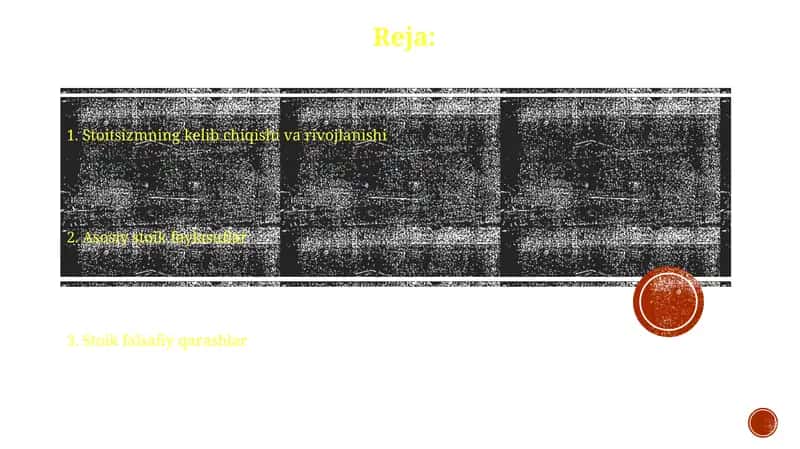 Stoitsizmning kelib chiqishi