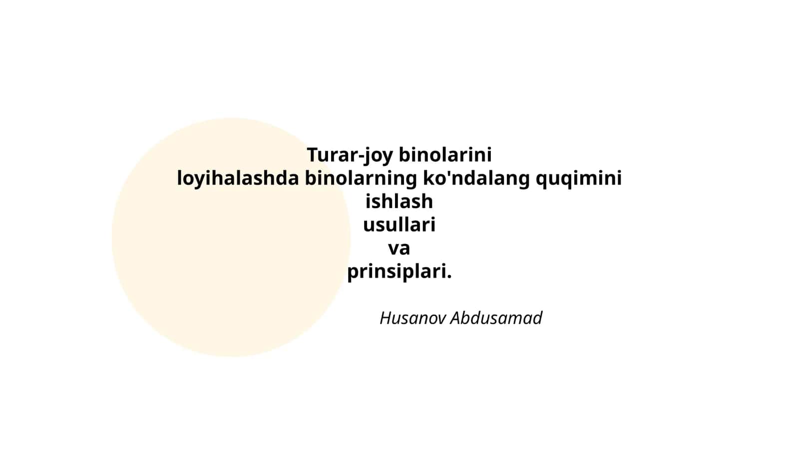 Turar-joy binolarini