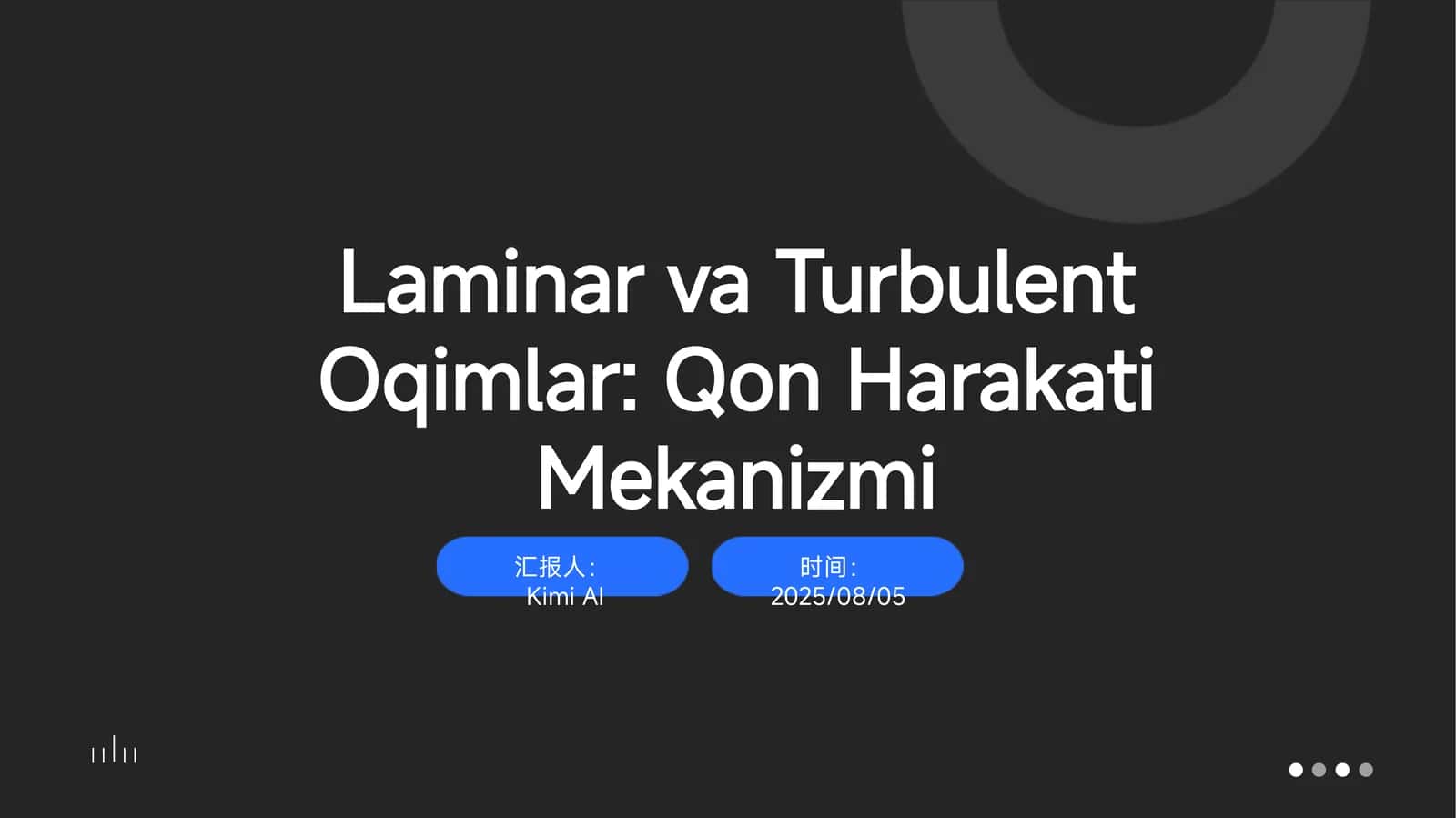 Laminar va Turbulent Oqimlar: Qon Harakati Mekanizmi
