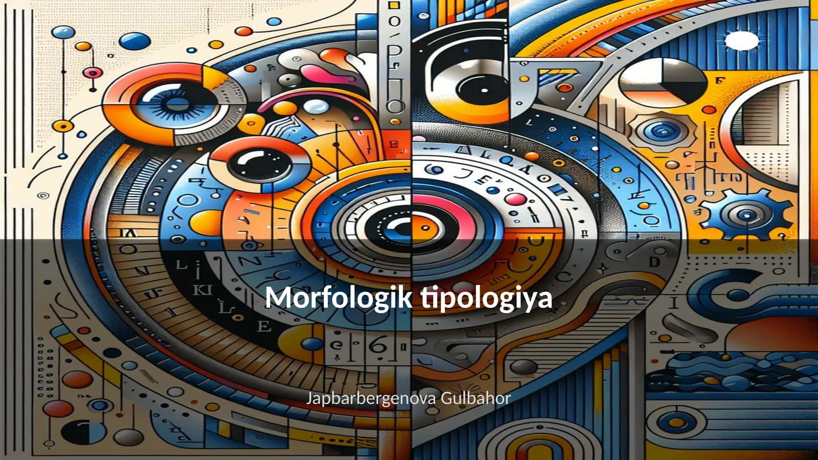 Morfologik tipologiya