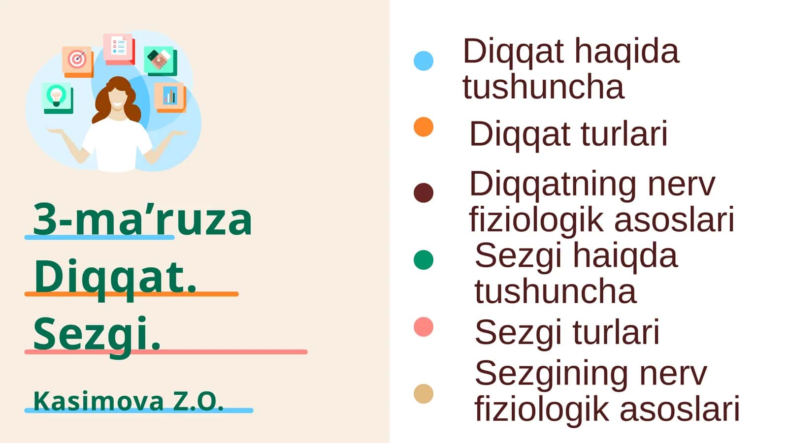 Diqqatning nerv-fiziologik asoslari