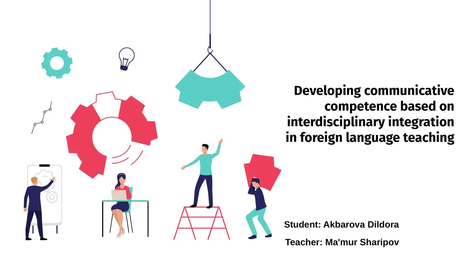 Developing communicative competence based on interdisciplinary integration in foreign language teaching