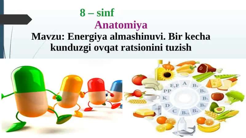 8-sinf Anatomiya