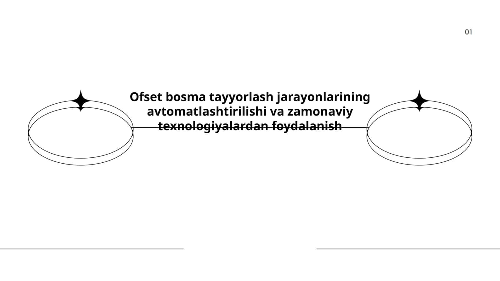 Ofset bosma tayyorlash jarayonlarining avtomatlashtirilishi va zamonaviy texnologiyalardan foydalanish