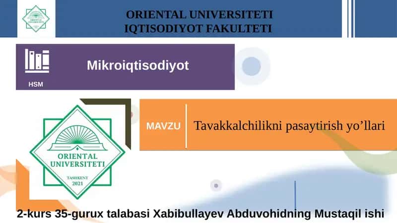 Mikroiqtisodiyot