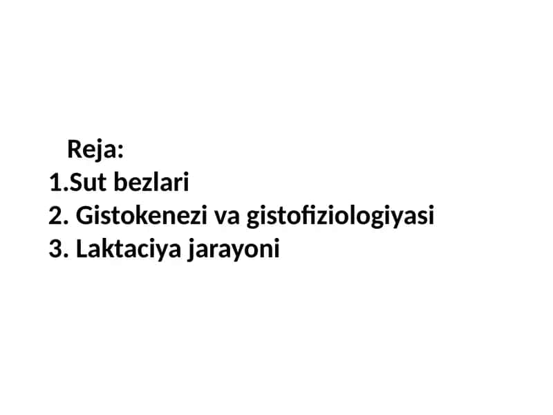 Sut bezi gistologiyasi
