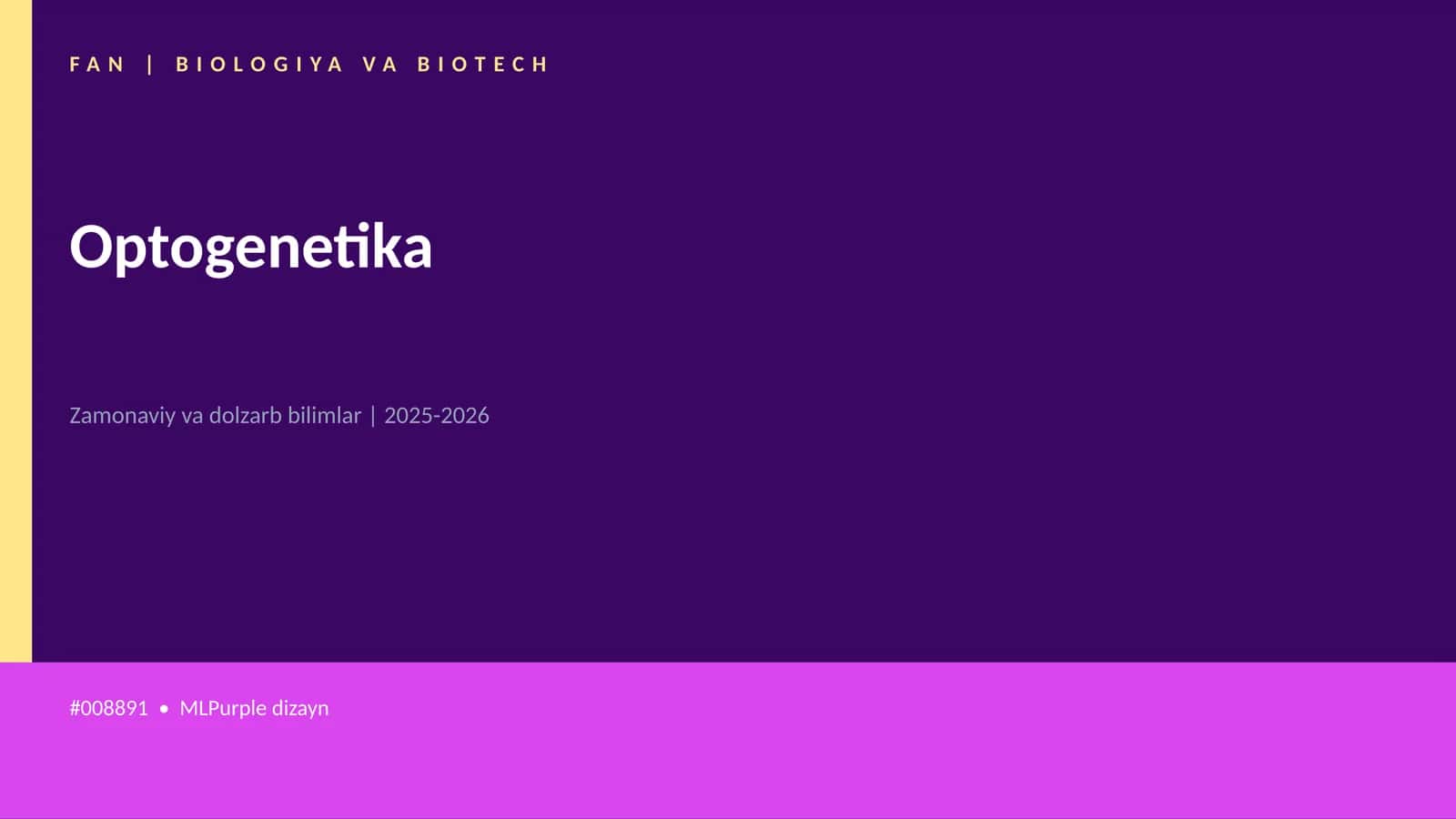 Optogenetika