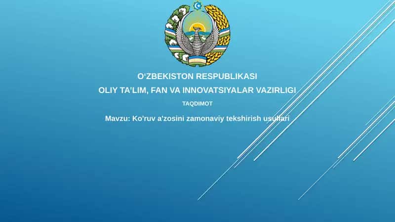 Zamonaviy vizometriya va refraktometriya