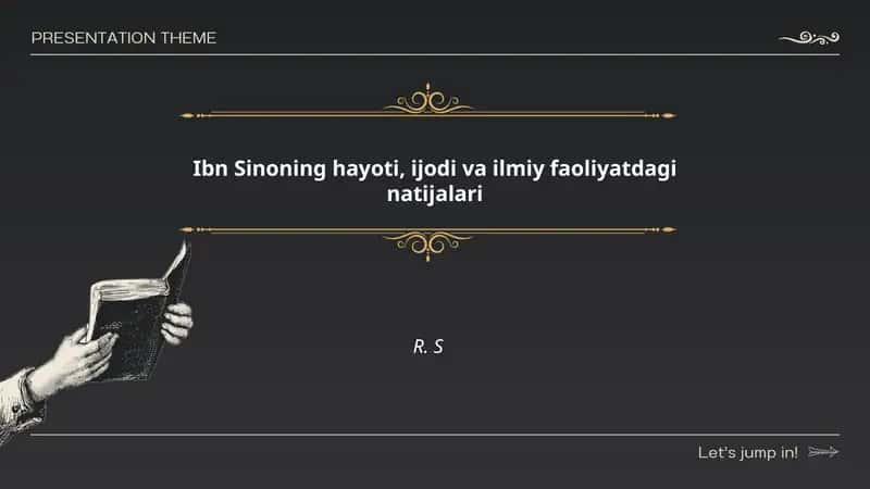 Ibn Sinoning hayoti, ijodi va ilmiy faoliyatdagi natijalari