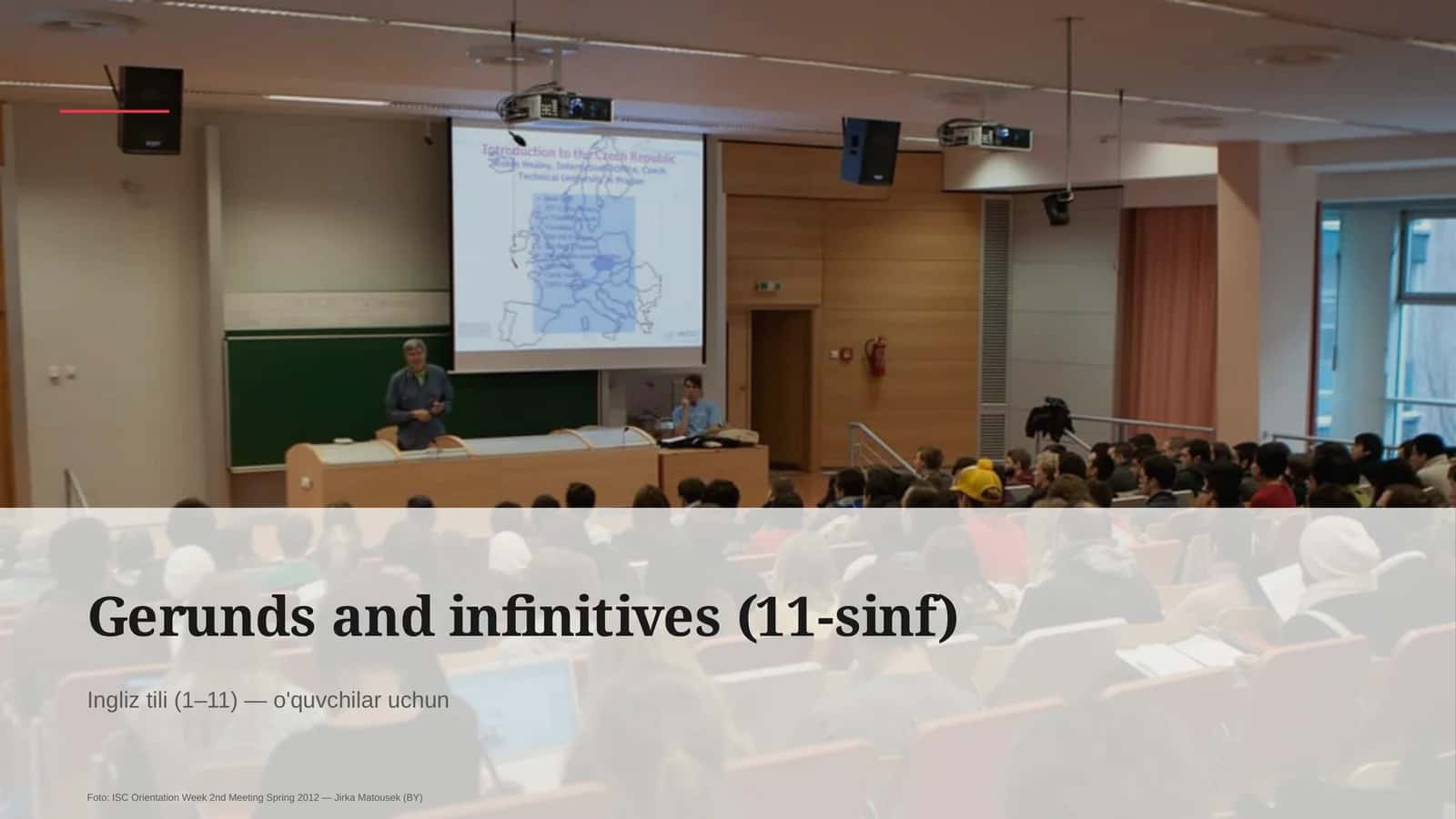 Gerunds and infinitives (11-sinf)