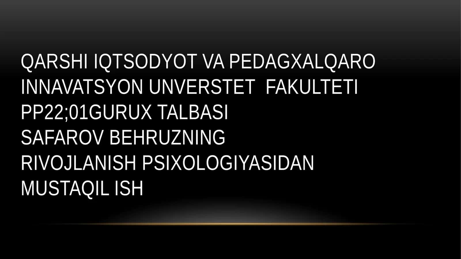 Psixologik maktablarda rivojlanish nazariyalari