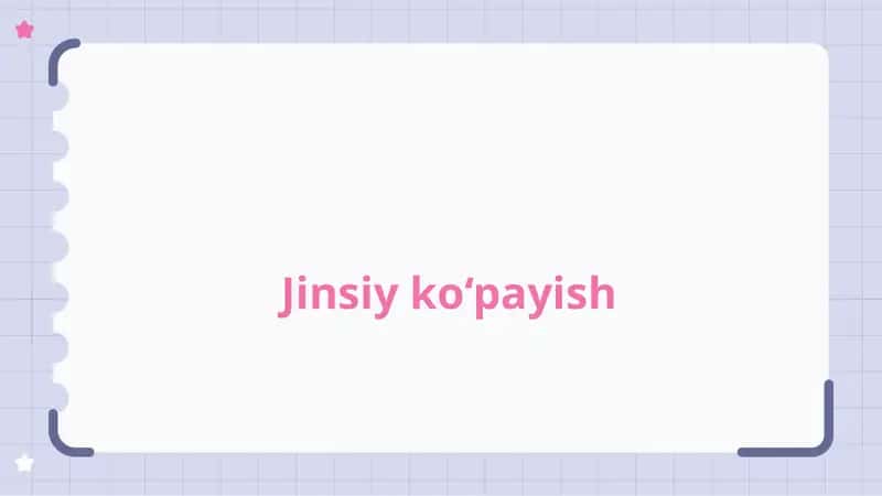 Jinsiy ko'payish