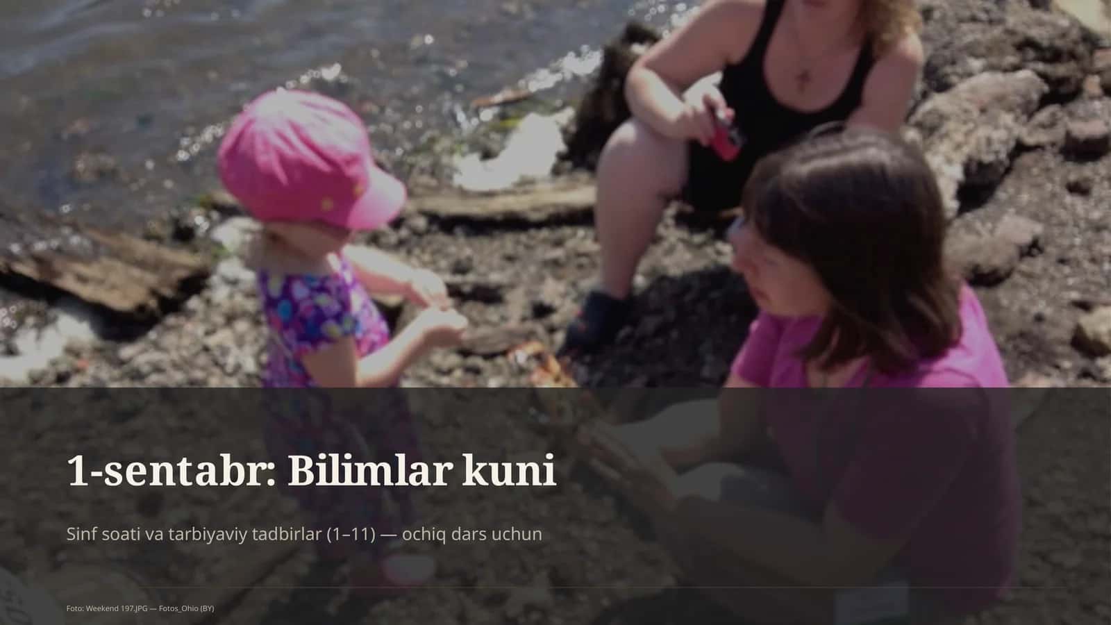 1-sentabr: Bilimlar kuni