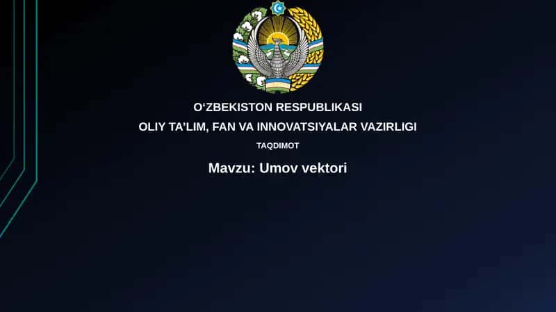 Umov vektori