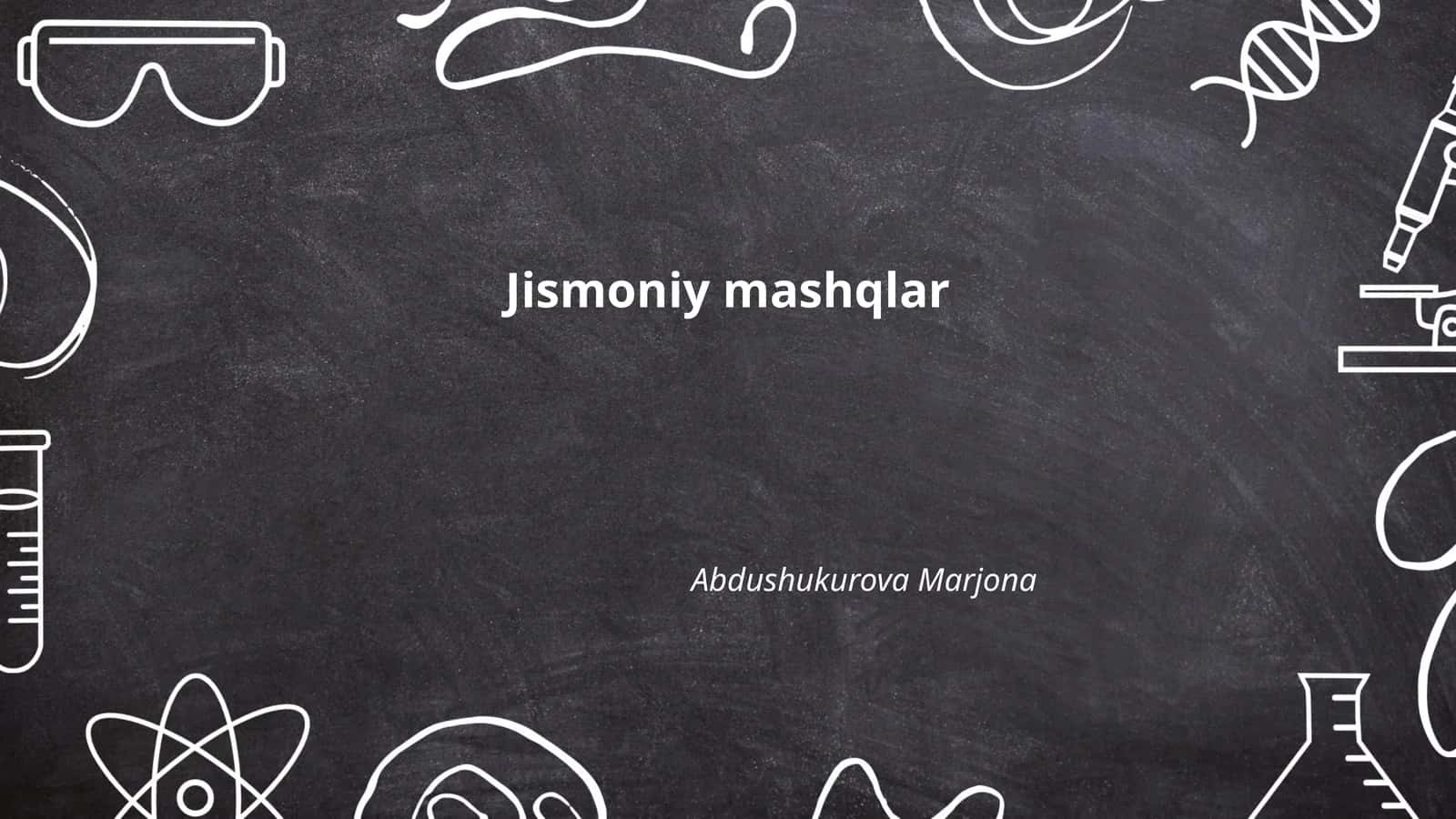 Jismoniy Mashqlar