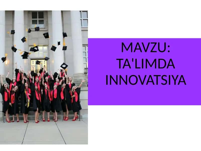 Innovatsion iqtisodiyotning ilmiy-nazariy asoslari va o’ziga xos xususiyatlari