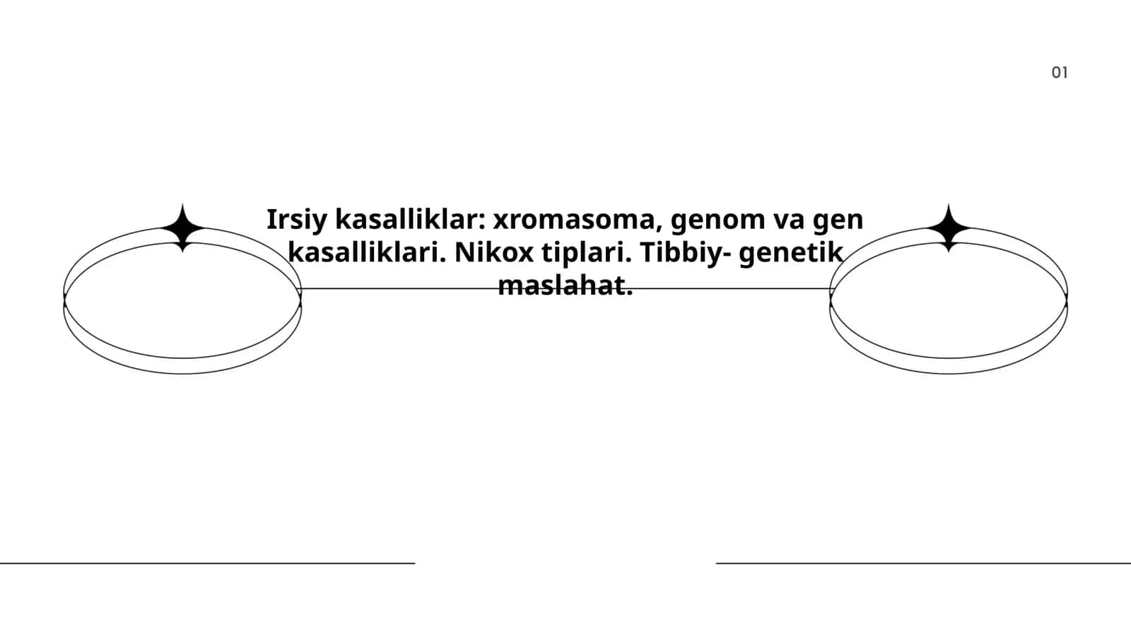 Irsiy kasalliklar: xromasoma, genom va gen kasalliklari