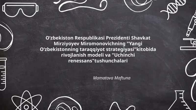 Yangi Oʻzbekistonning taraqqiyot strategiyasi