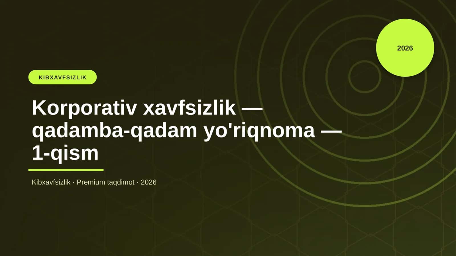KIBXAVFSIZLIK