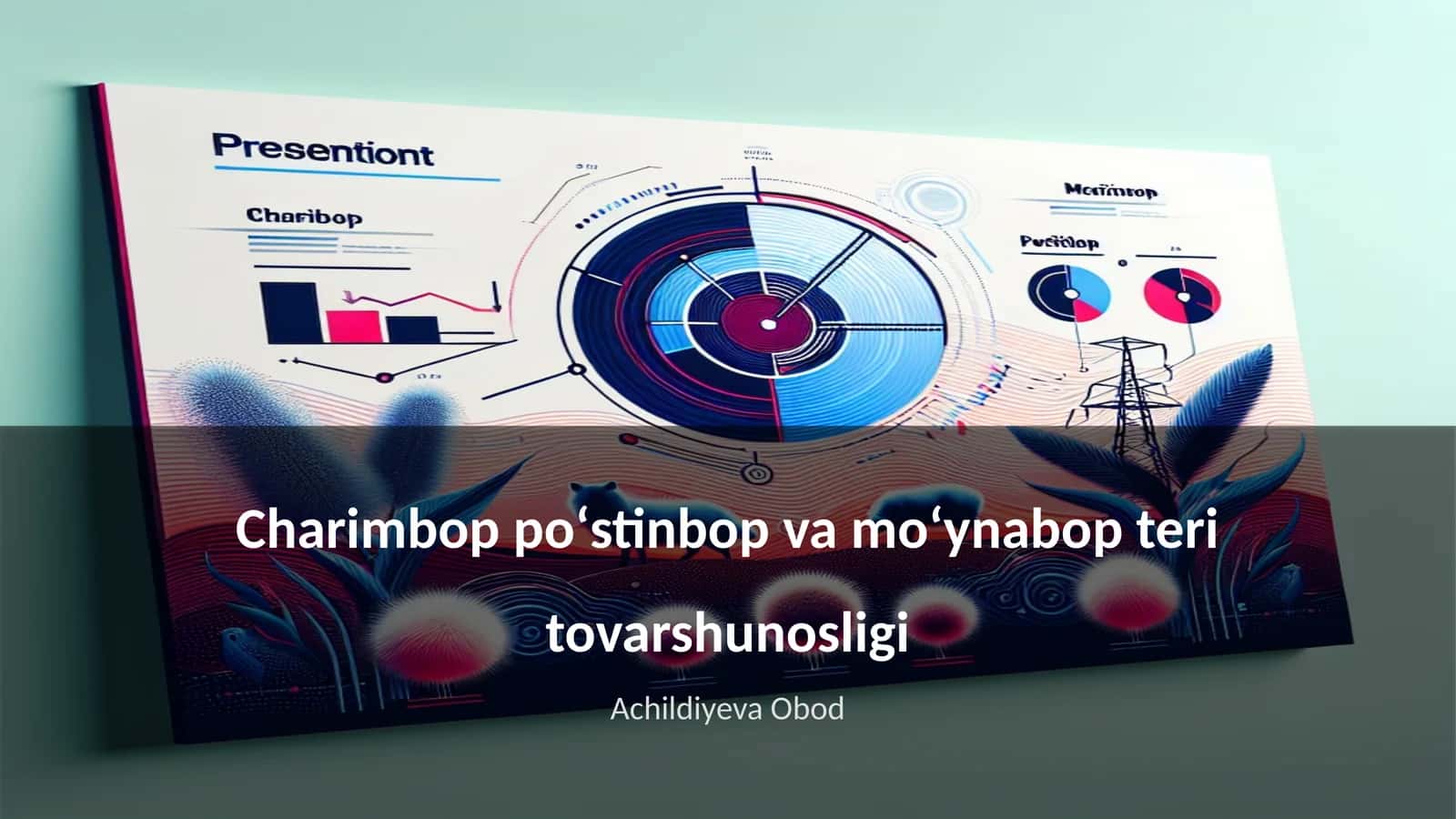Charimbop poʻstinbop va moʻynabop teri tovarshunosligi