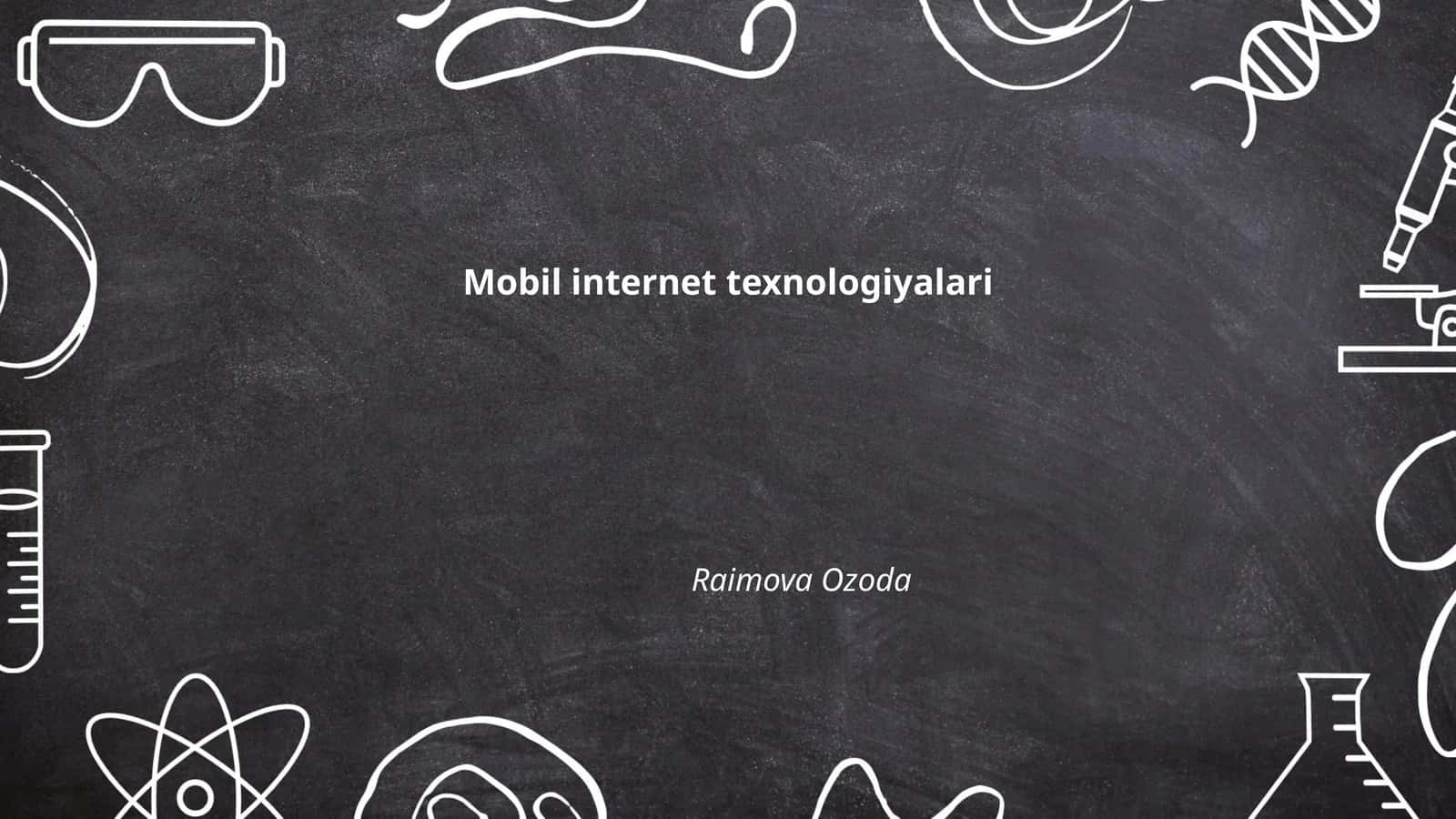Mobil Internet Texnologiyalari