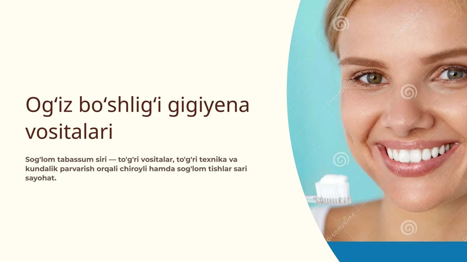 Og’iz bo’shlig’i gigiyenasi vositalari
