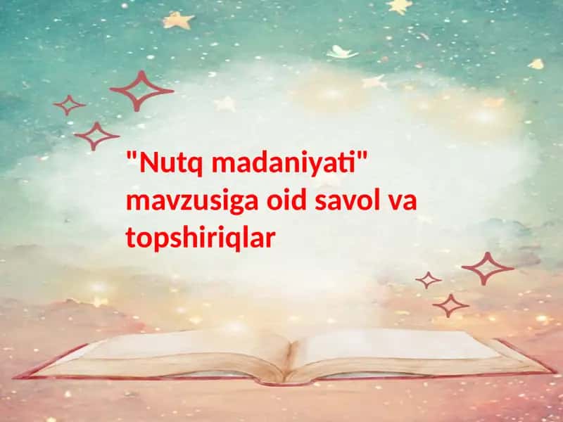 Nutq madaniyati