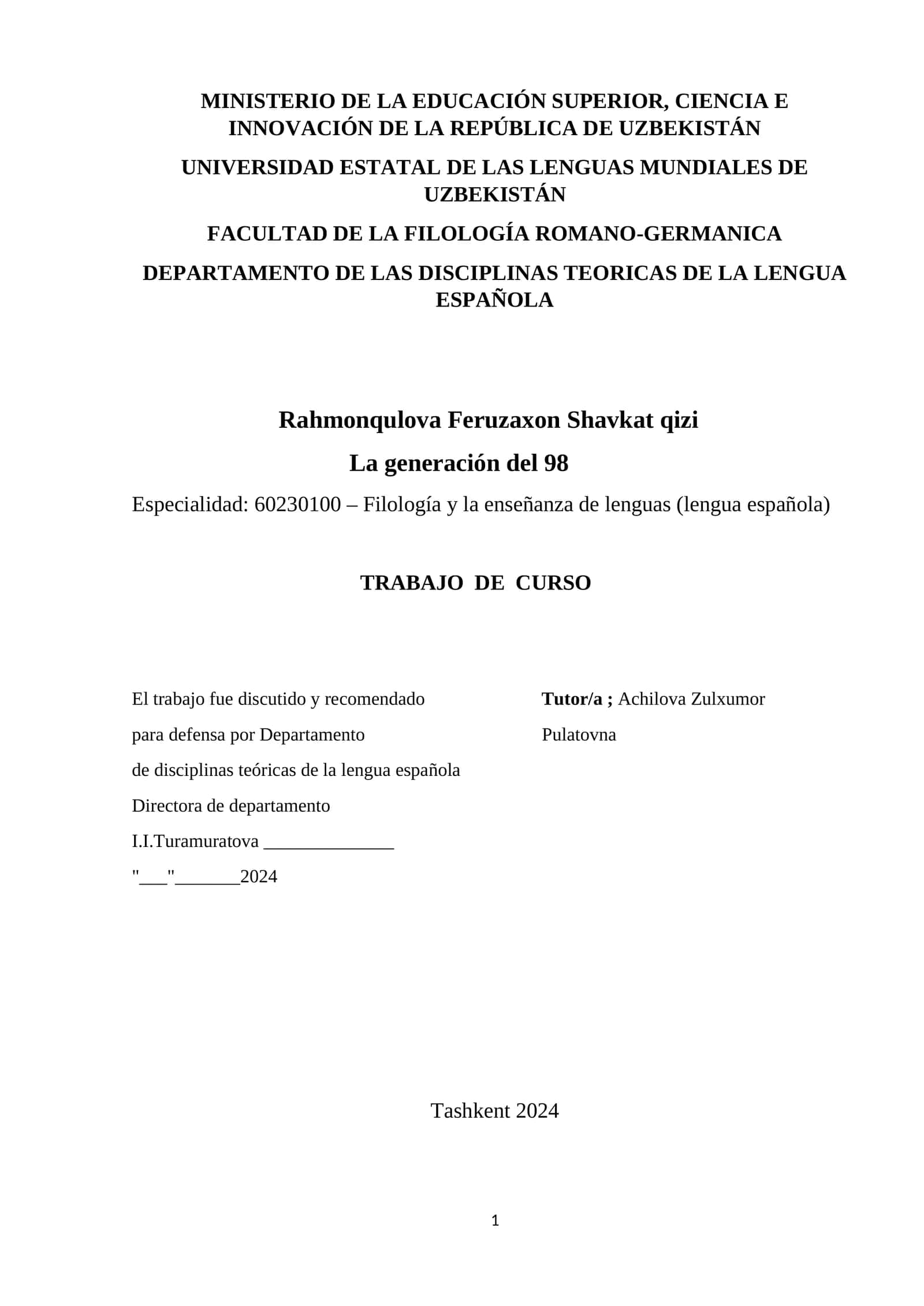 La generación del 98
