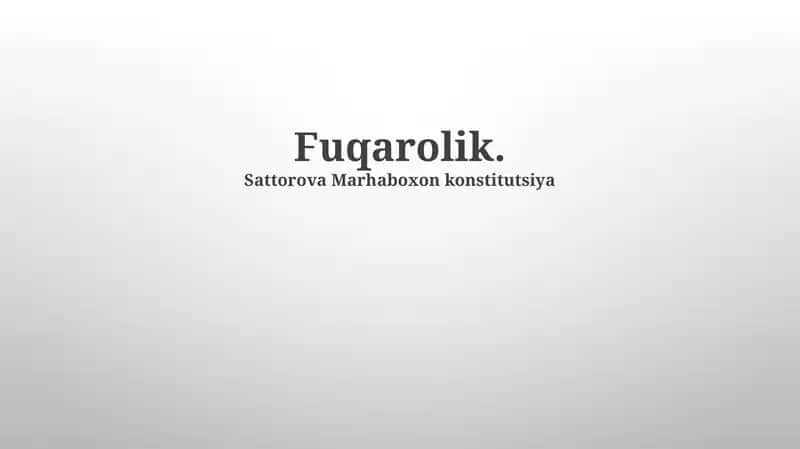 Fuqarolik