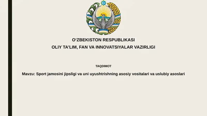 Sport ixtisoslashuvi