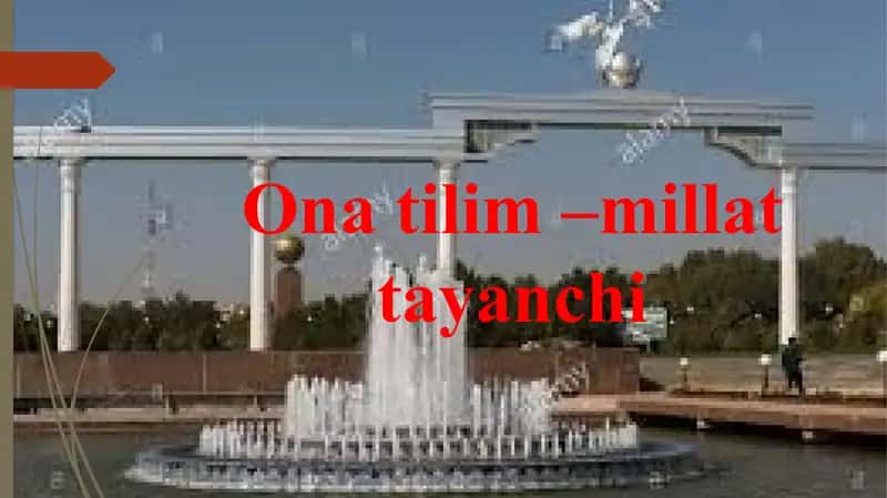 Ona tilim–millat tayanchi