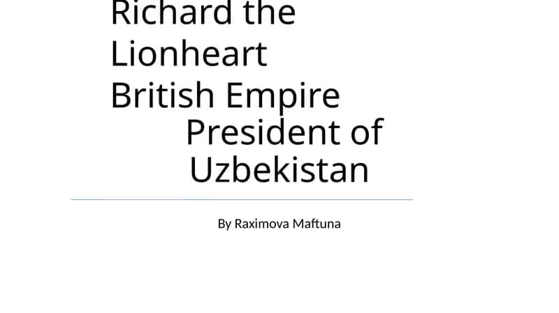 Richard the Lionheart