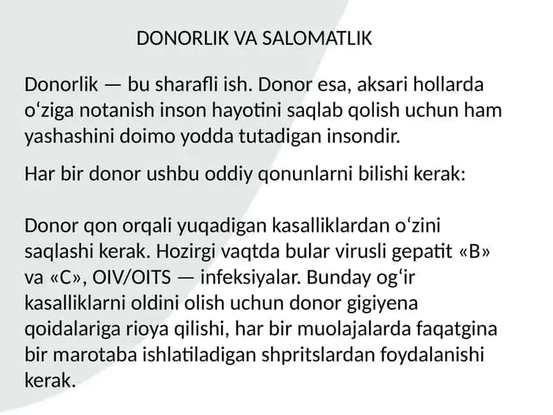 Donorlik