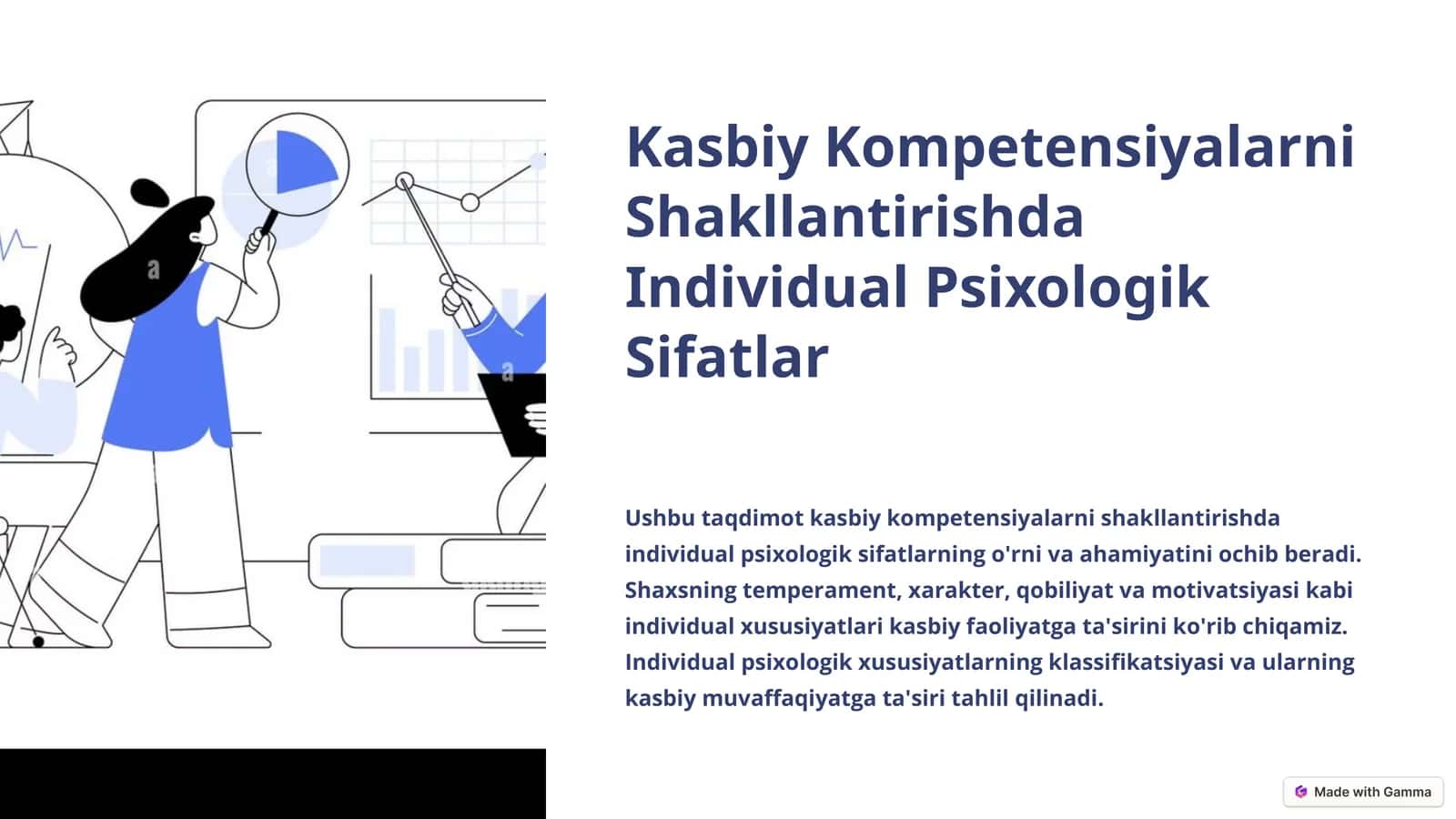 Kasbiy Kompetensiyalarni Shakllantirishda Individual Psixologik Sifatlar