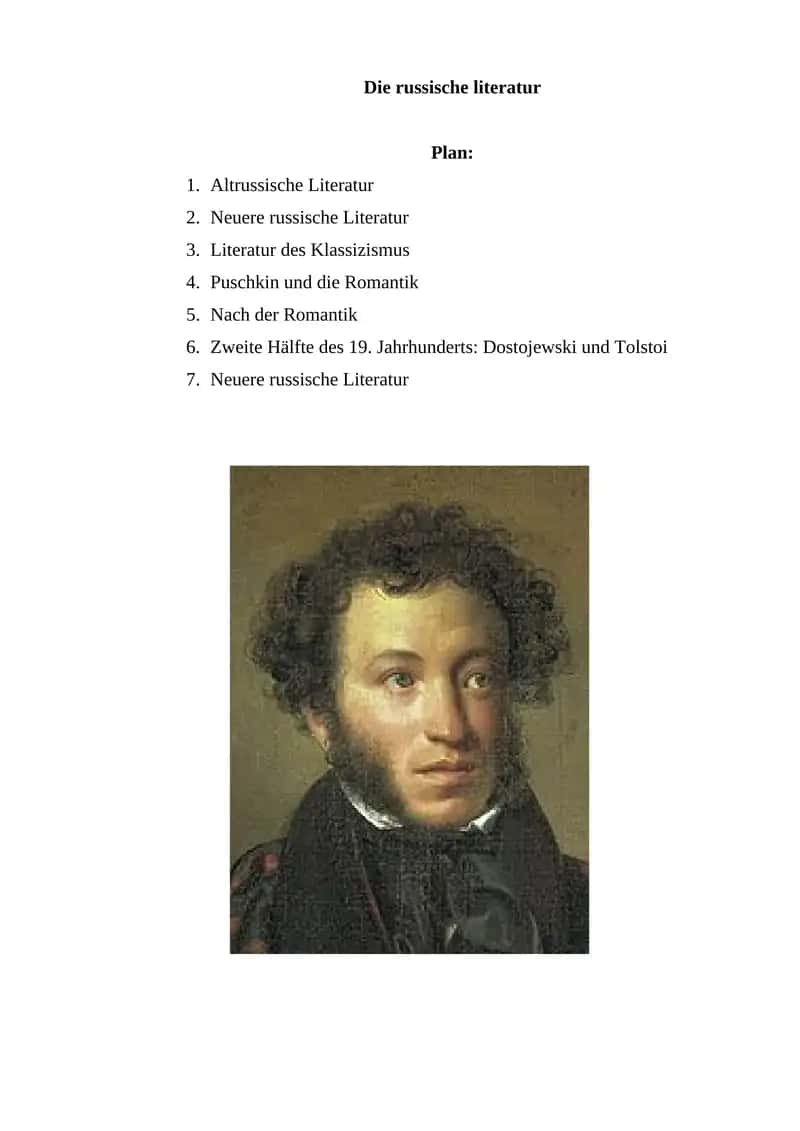 Die russische literatur