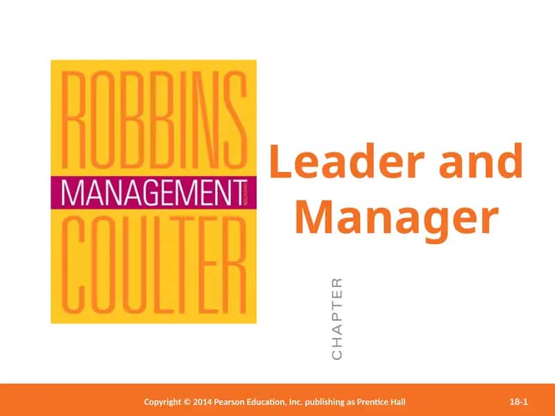 Leader and Manager
