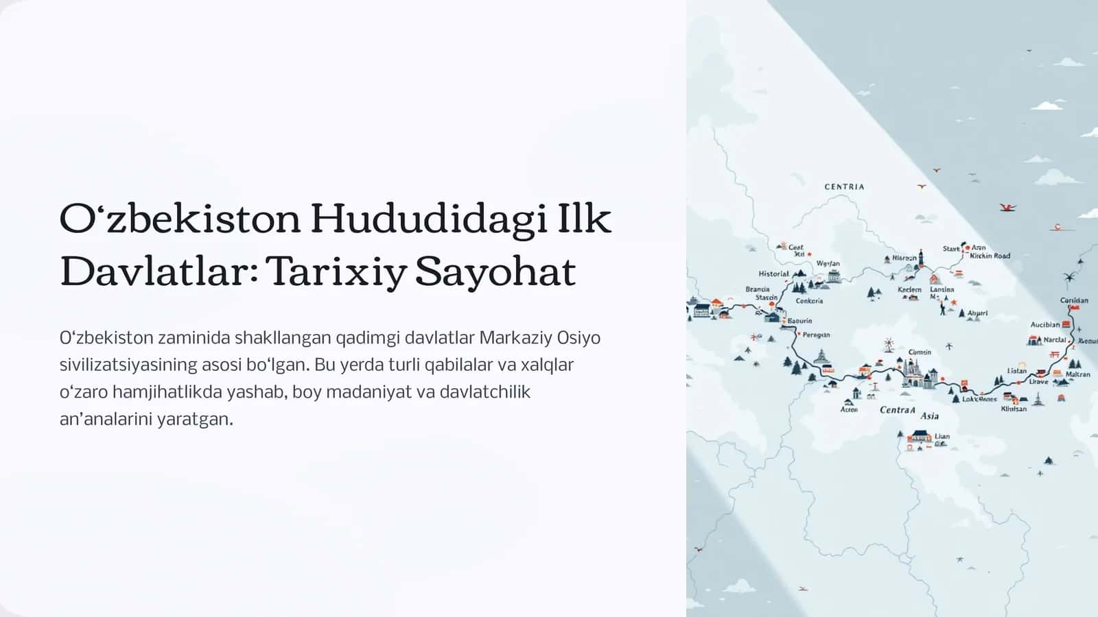 O'zbekiston hududagi ilk davlatlar