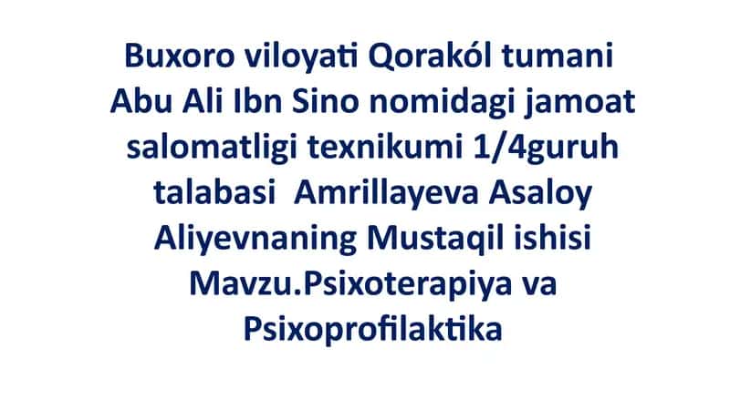 PsixoterapiyavaPsixoprofilaktika