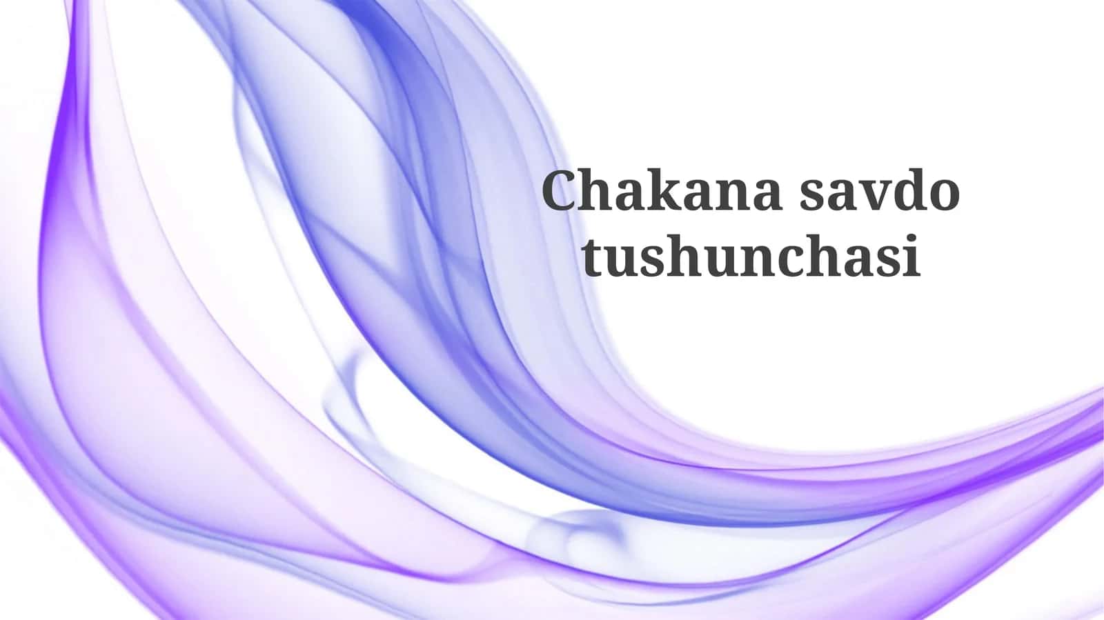 Moliyaviy Ko'rsatkichlar