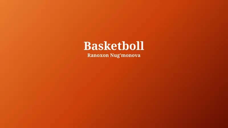 Basketboll