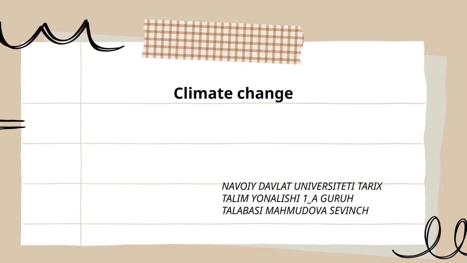 Global Warming