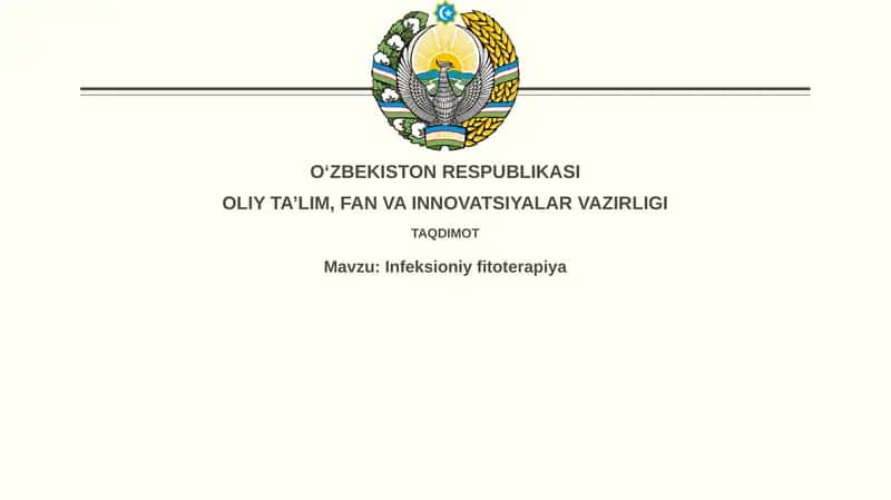 Infeksioniy fitoterapiya