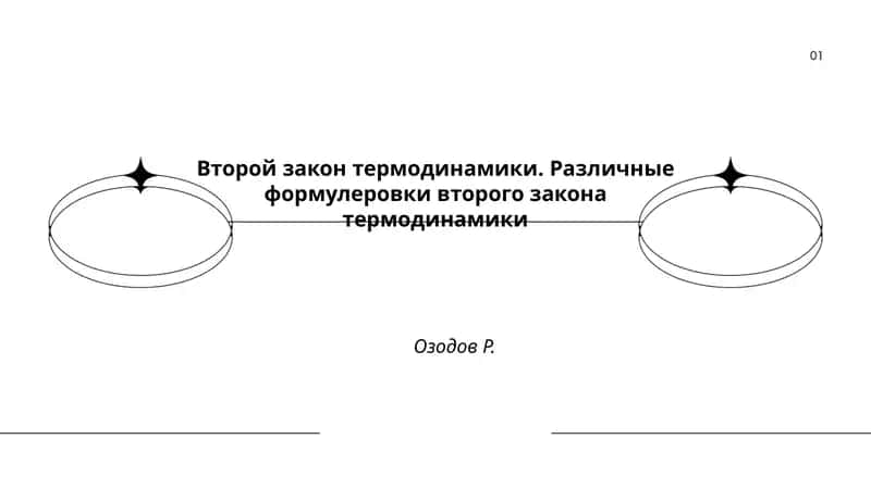 Второй закон термодинамики