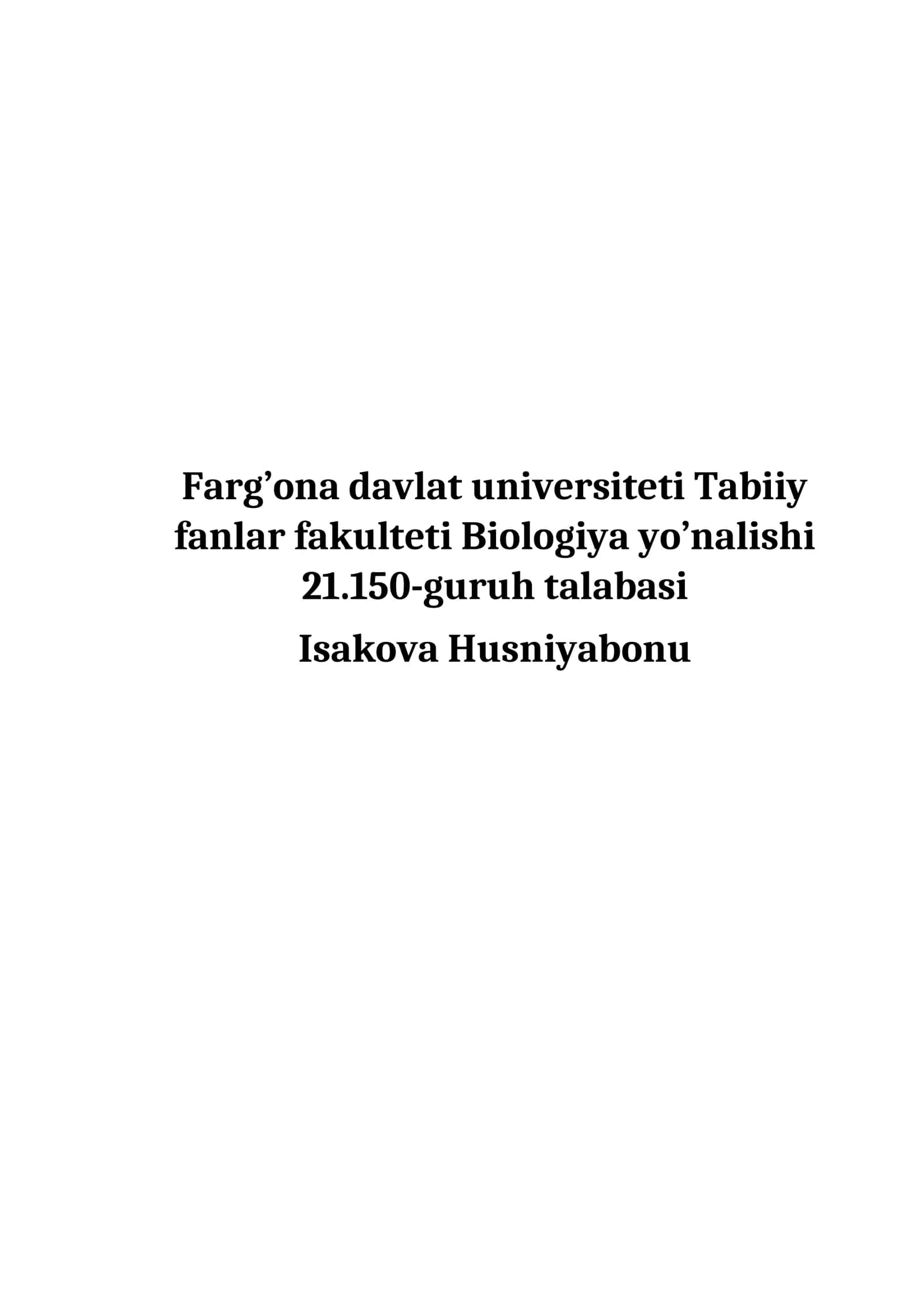 Kapalaklarda to‘liq metamorfoz jarayoni va uning entomologik ahamiyati
